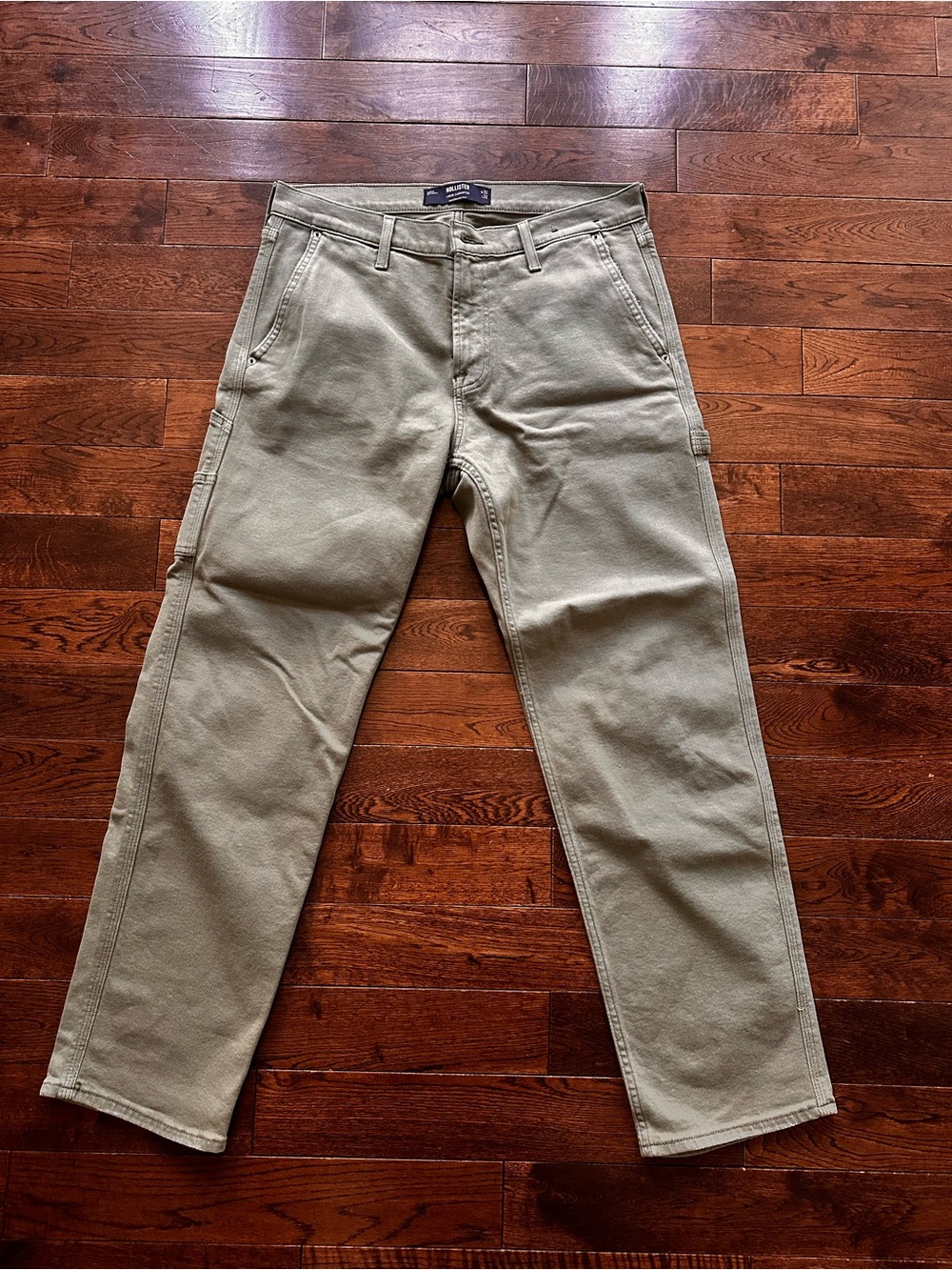 Hollister Olive Cargo Pants